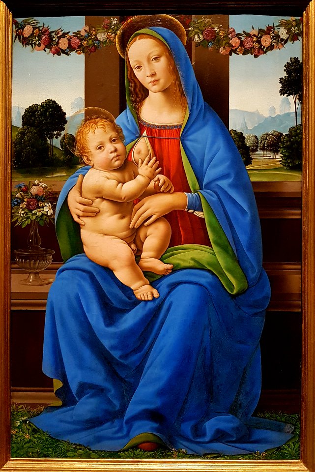 Maria mit Kind Lorenzo Credi 1480-90