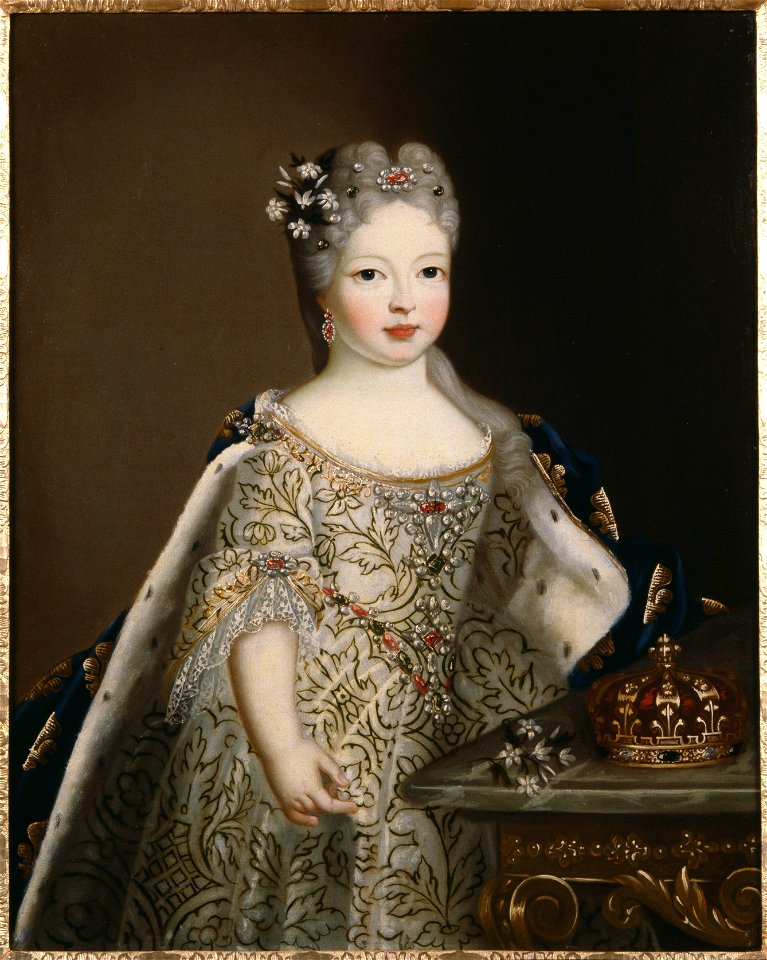 Maria Anna Viktoria, 1718-1781, prinsessa av Spanien - Nationalmuseum - 15828