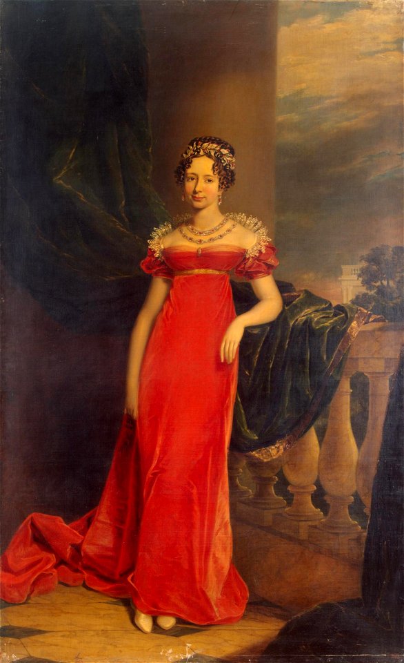 Maria Pavlovna of Russia by G.Dawe (1822, Hermitage)