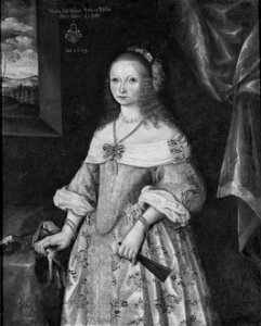 Maria von Pfuhl, gift Danckwardt-Lilljeström - Nationalmuseum - 39255
