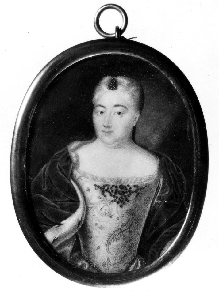 Maria Elisabeth av Hessen-Darmstadt, 1656-1715, gift Sachsen-Gotha - Nationalmuseum - 28616