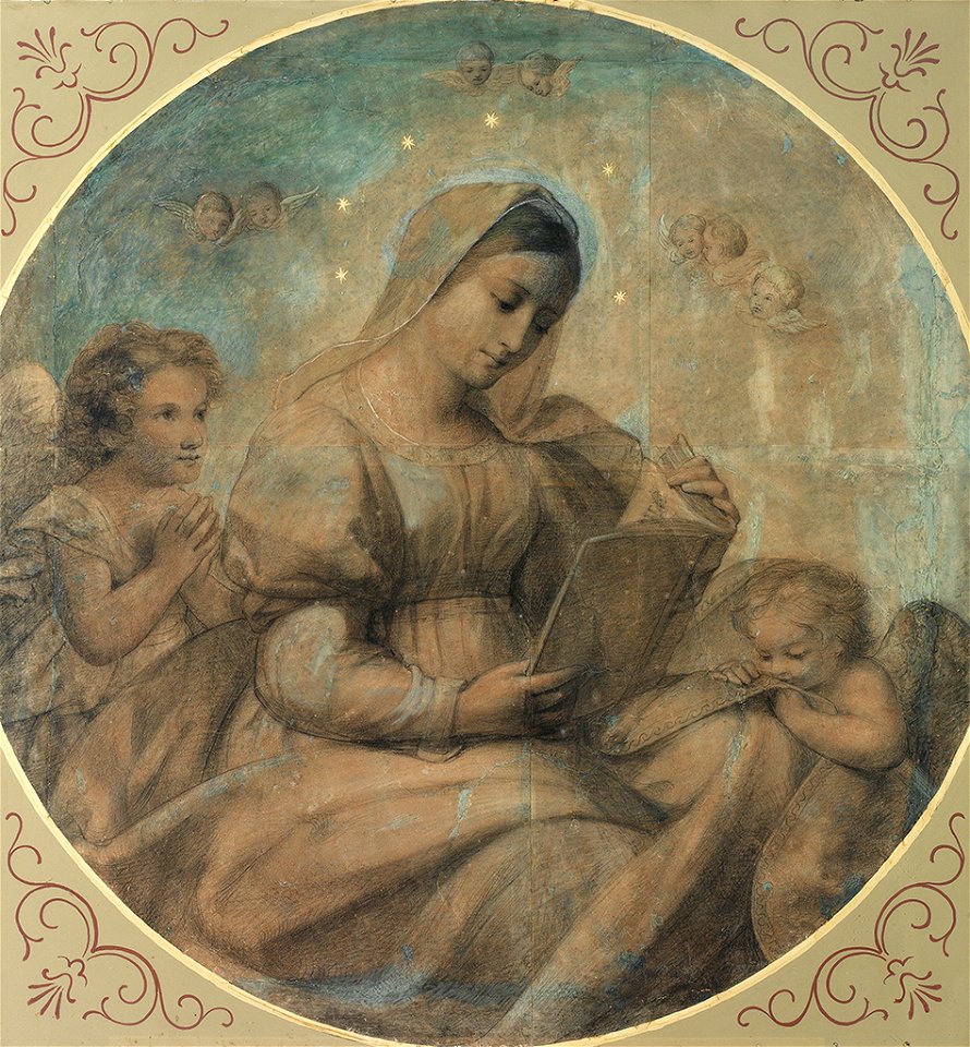 Marie Ellenrieder Maria beim Studium 1816