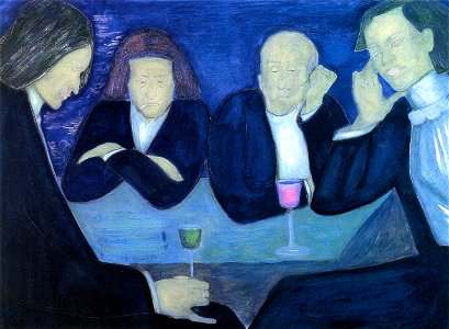 Marianne von Werefkin - At the Café