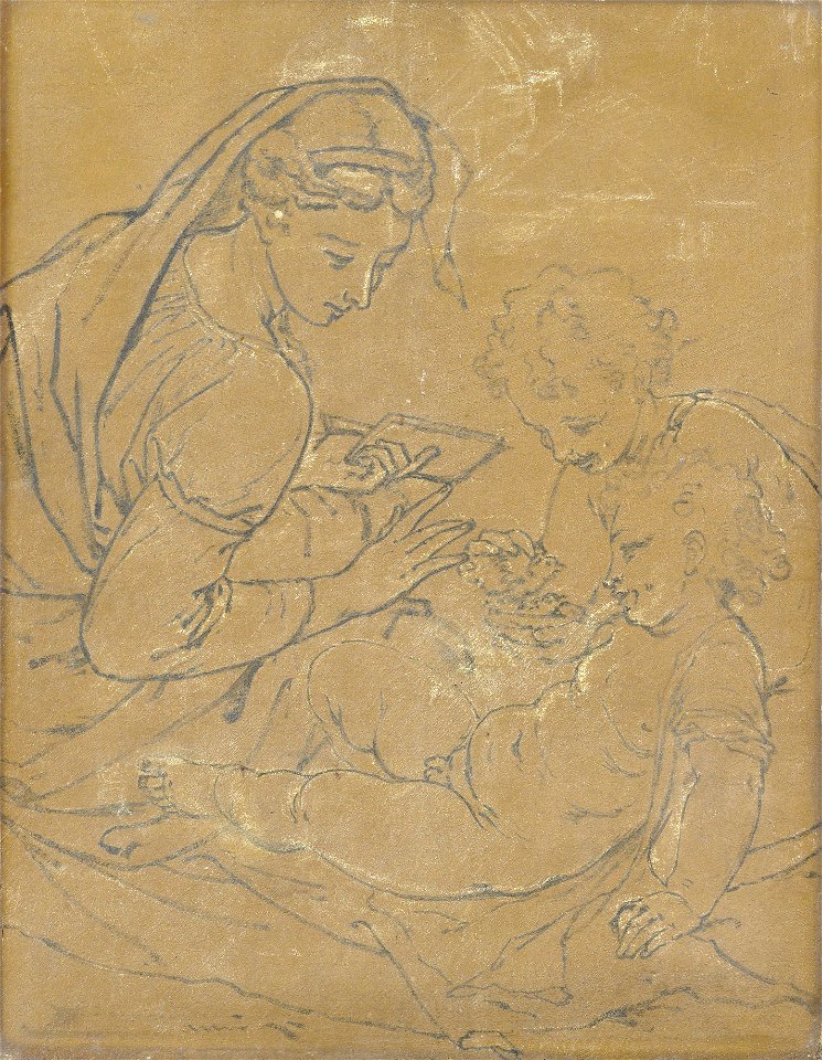 Maria met kind en Johannes Rijksmuseum SK-C-1604