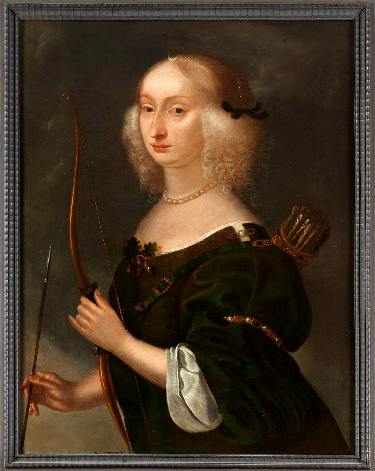 Maria Eleonora av Brandenburg, g. Sverige (Henrik Münnichhofen) - Nationalmuseum - 39001