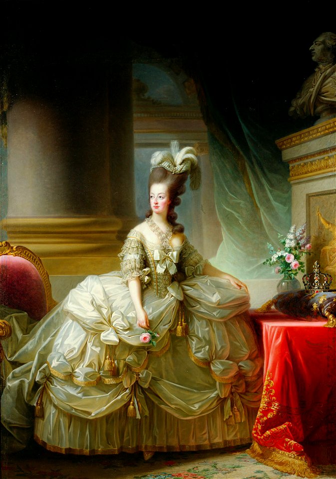 Marie Louise Elisabeth Vigée-Lebrun - Erzherzogin Marie Antoinette (1755-1793), Königin von Frankreich - GG 2772 - Kunsthistorisches Museum