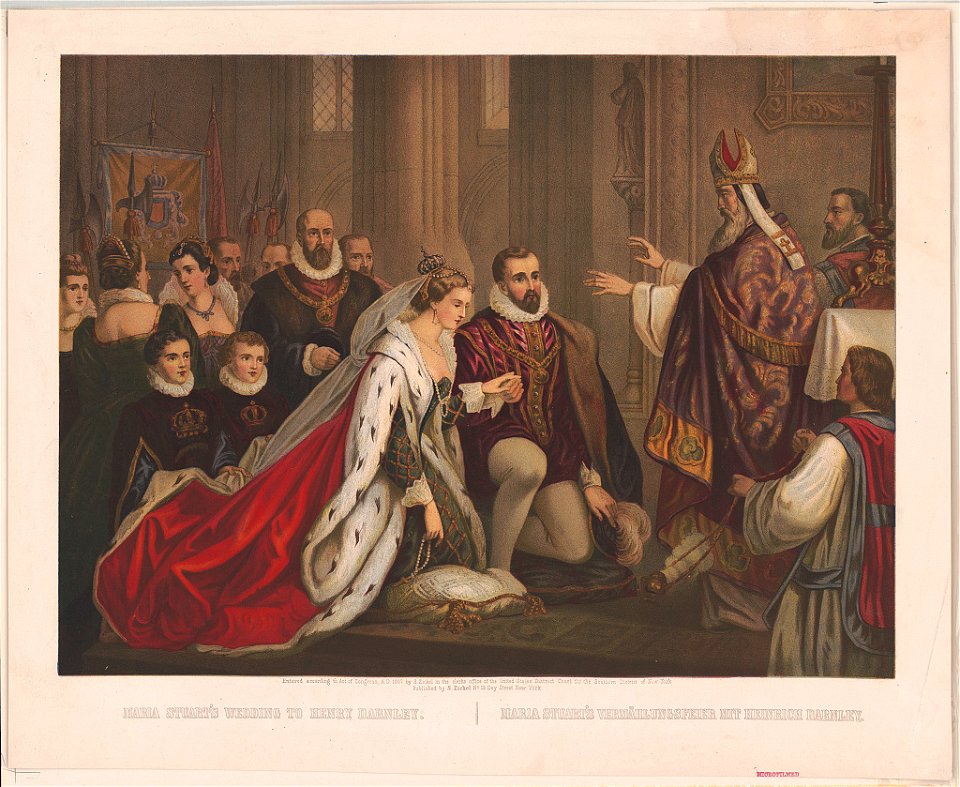 Maria Stuart's wedding to Henry Darnley LCCN2003689313