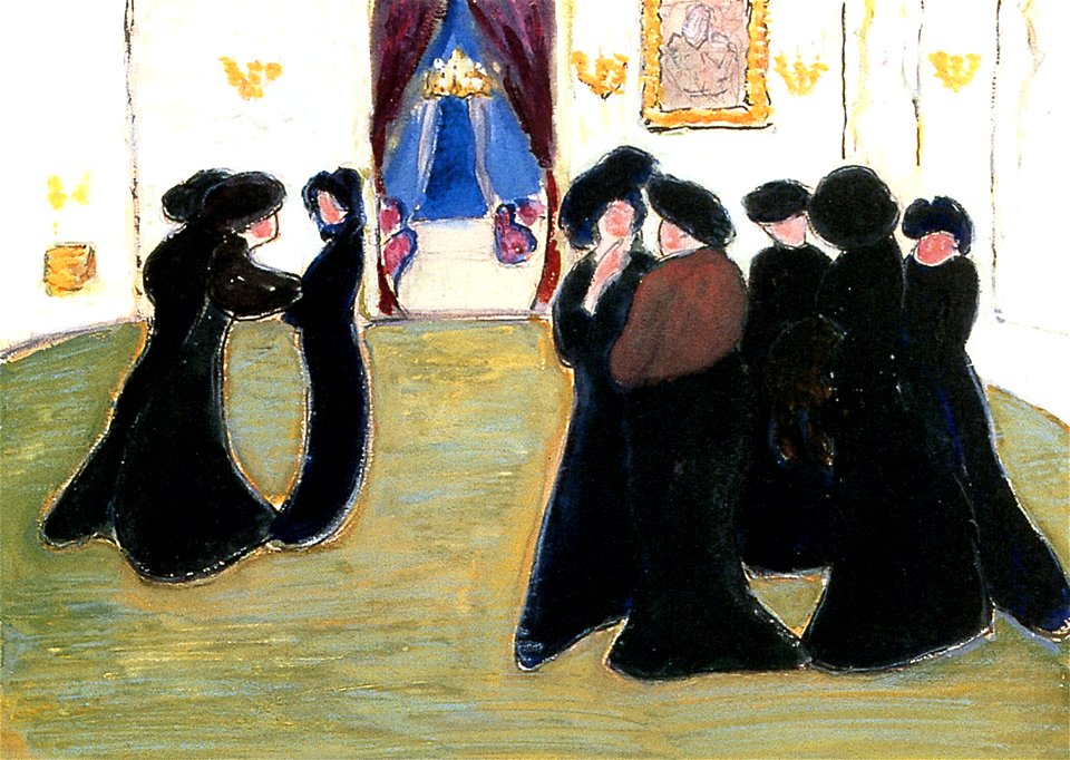 Marianne von Werefkin - Women in Black (1)