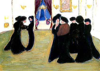 Marianne von Werefkin - Women in Black (1)