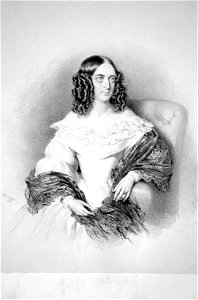 Marianne Wimpffen 1856 Litho