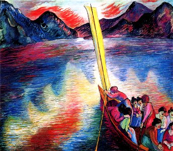 Marianne von Werefkin - The Foolish Virgins. Free illustration for personal and commercial use.