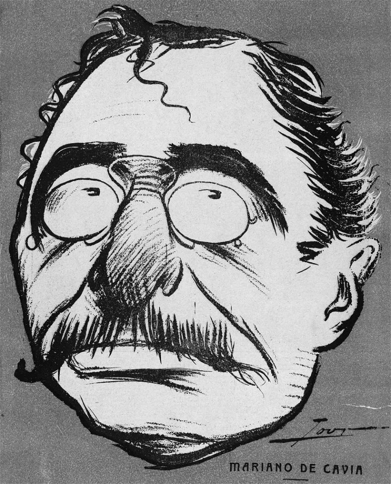 Mariano de Cavia, por Tovar