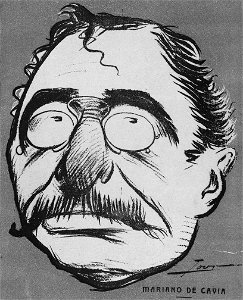 Mariano de Cavia, por Tovar