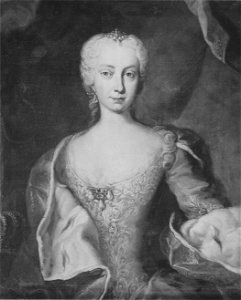 Maria Teresia, 1717-80, tysk-romersk kejsarinna, drottning av Böhmen (Martin van Meytens d.y.) - Nationalmuseum - 14975. Free illustration for personal and commercial use.