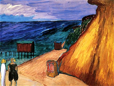 Marianne von Werefkin - Cliff at Ahrenshoop