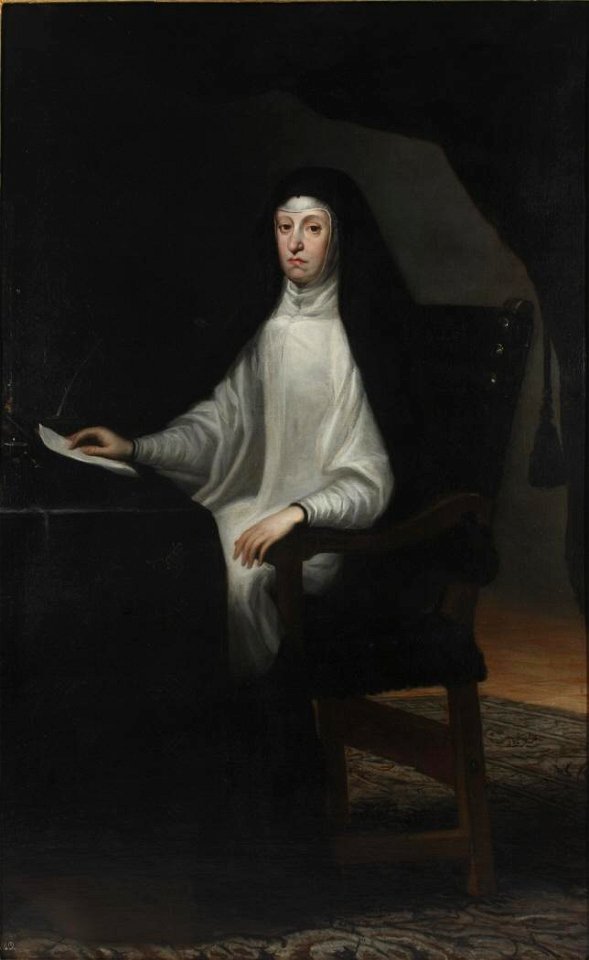 Mariana de Austria, de Juan Carreño de Miranda (Museo del Romanticismo de Madrid)