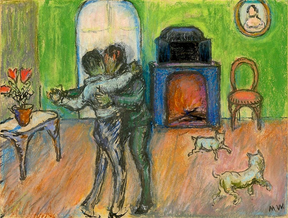 Marianne von Werefkin - Dancing Couple