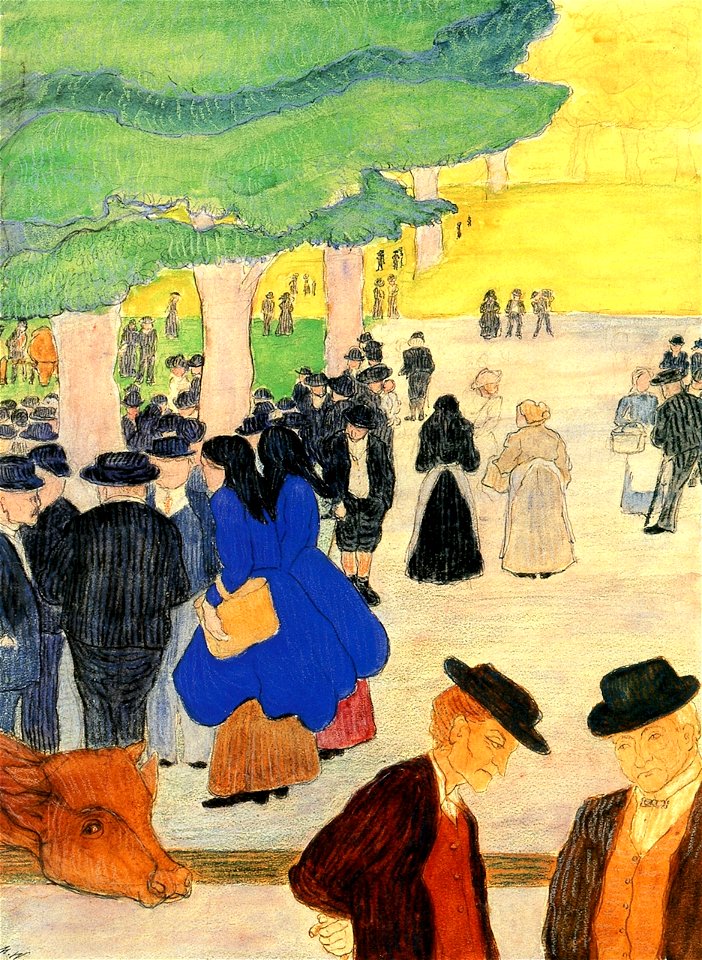 Marianne von Werefkin - Livestock Market