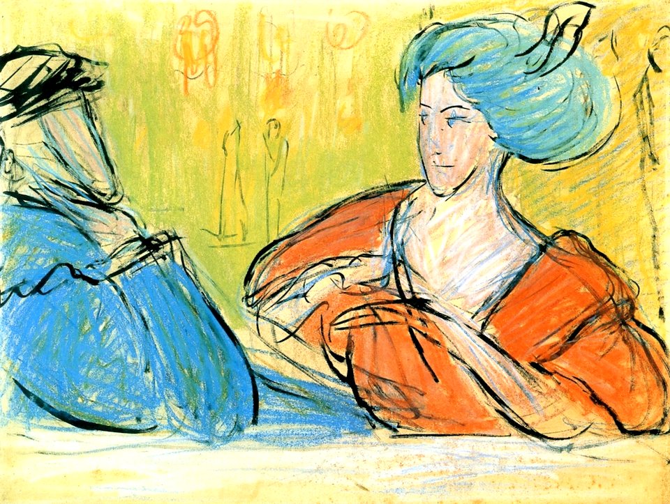 Marianne von Werefkin - Conversation