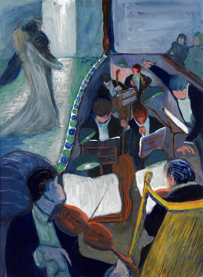 Marianne von Werefkin - In the Theater I