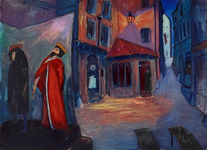 Marianne von Werefkin - In die Nacht hinein - FVL 41 - Lenbachhaus