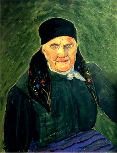 Marianne von Werefkin - Portrait of Rosalia Leiss