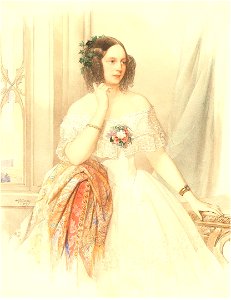 Maria Mikhailovna of Russia (by V. Hau)