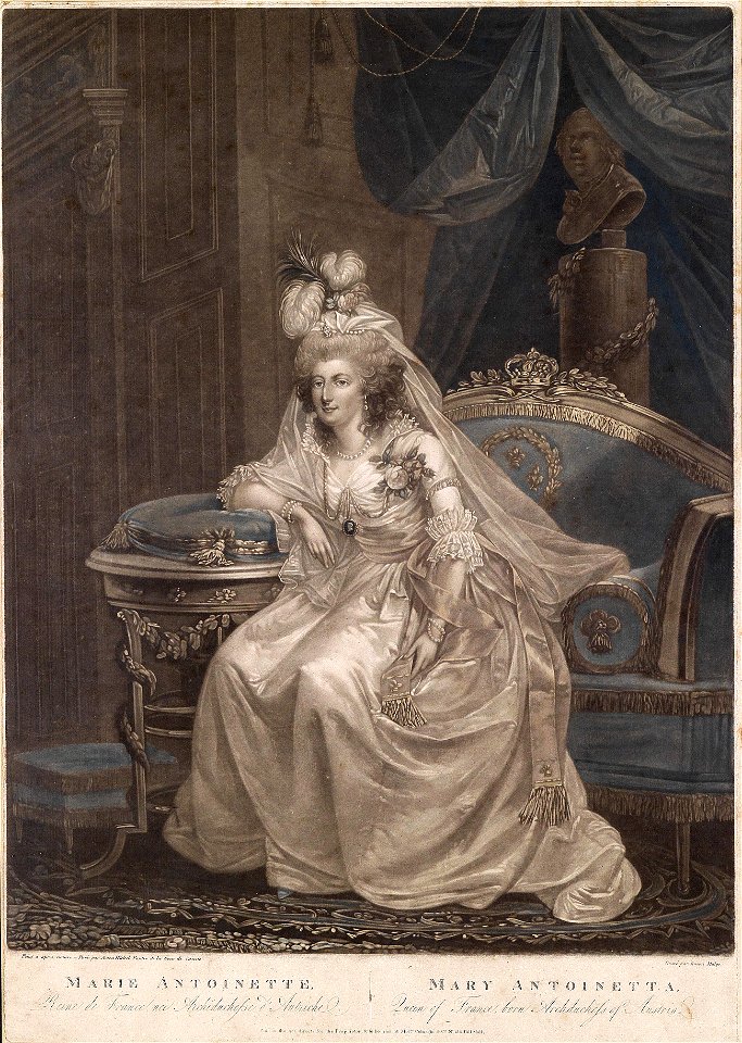 Marie Antoinette nach Anton Hickel