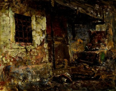Mariano Fortuny - Un cuerpo en la calle