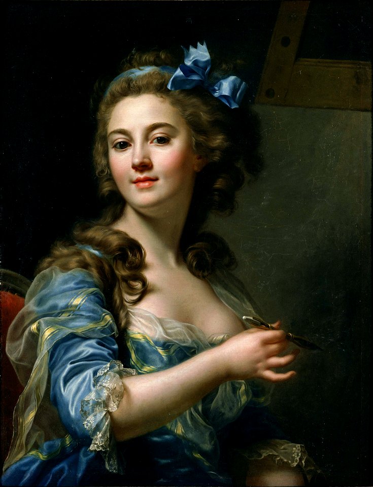 Marie-Gabrielle Capet - Self-Portrait - Google Art Project