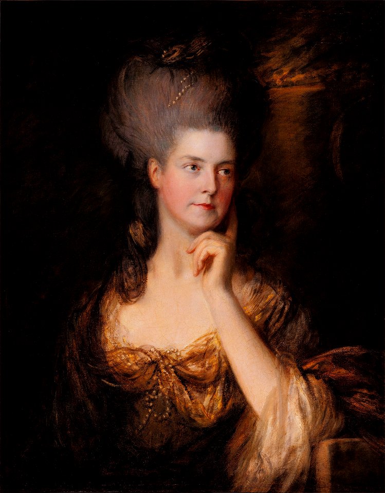 Maria Walpole, Duchess of Gloucester, by Thomas Gainsborough