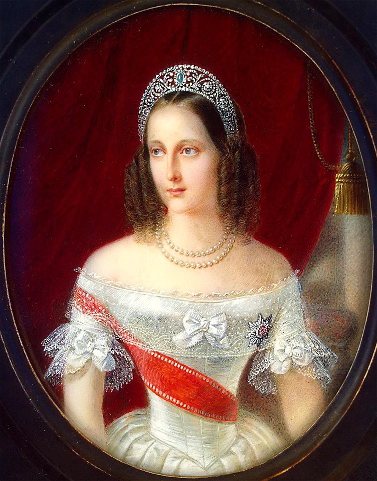 Maria Nikolaevna of Russia by anonymous (c.1840, Hermitage)