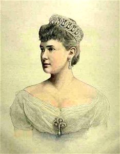 Maria Pavlovna of Russia in tiara