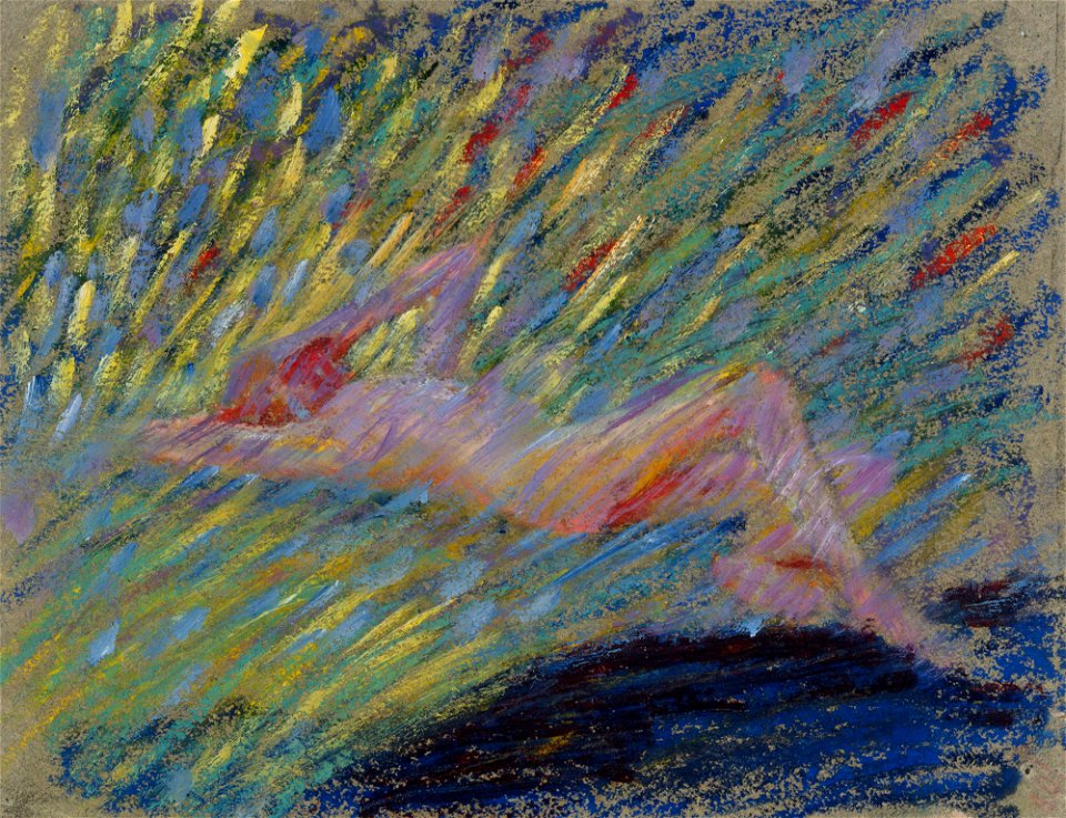 Maria Wiik - Naked Lying Female Model