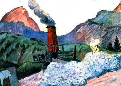 Marianne von Werefkin - The Lime Oven