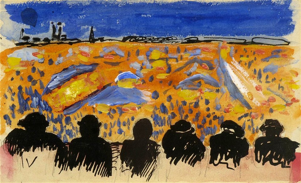 Marianne von Werefkin - View of Munich