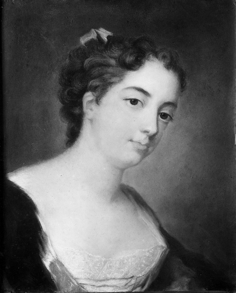 Marie Anne, 1697-1741, prinsessa av Bourbon-Condé (Gustaf Lundberg) - Nationalmuseum - 119197