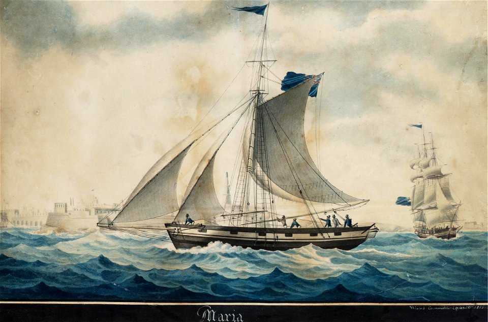 Maria, 1815, by Nicolas Cammillieri
