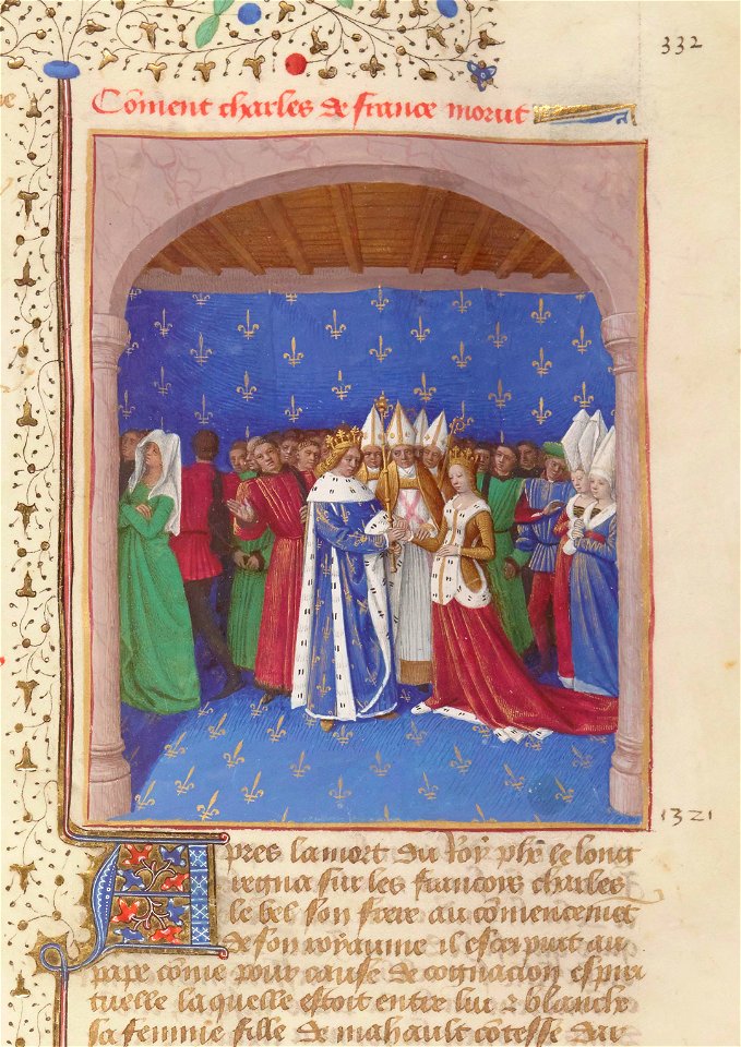 Mariage de Charles IV le Bel
