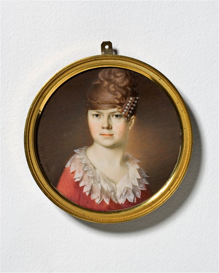 Marianne Koskull (1785-1841), kammarfröken (Pehr Köhler) - Nationalmuseum - 24154