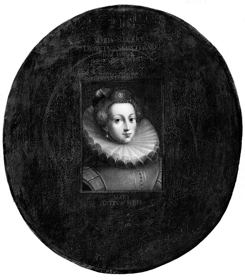 Maria Stuart, 1542-1587, drottning av Skottland och Frankrike - Nationalmuseum - 15866
