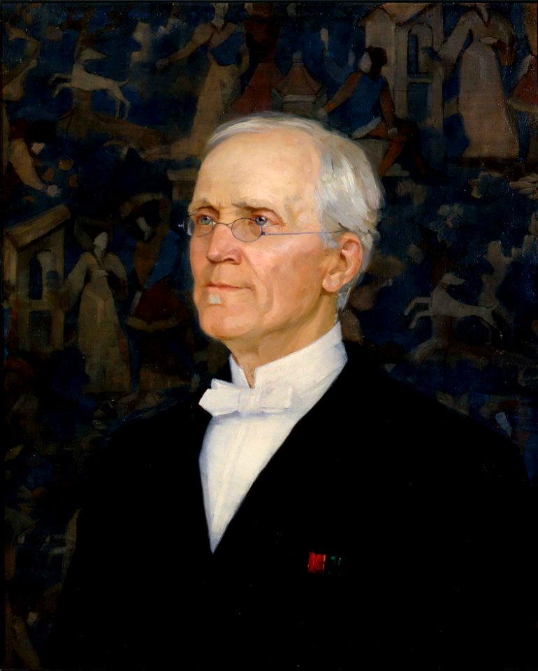 Maria Wiik - Portrait of B. O. Schauman