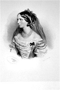 Marie Gräfin Batthyany Litho