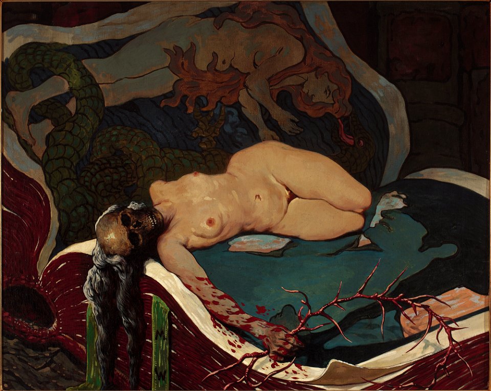 Marian Wawrzeniecki - Old truth lies in books - MP 946 - National Museum in Warsaw