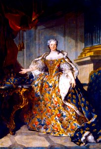 Marie Leszczyńska, Queen of France - Louis Tocqué