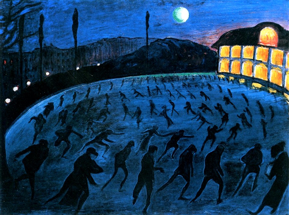 Marianne von Werefkin - Skaters