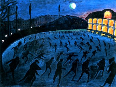 Marianne von Werefkin - Skaters