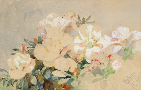 Marie Egner Rosenblüten 1912