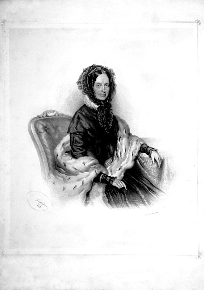 Marie Louise von Österreich Litho 02