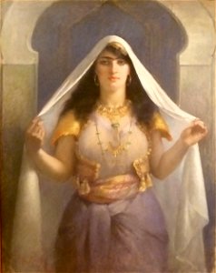 Marie Caire - Femme au voile blanc